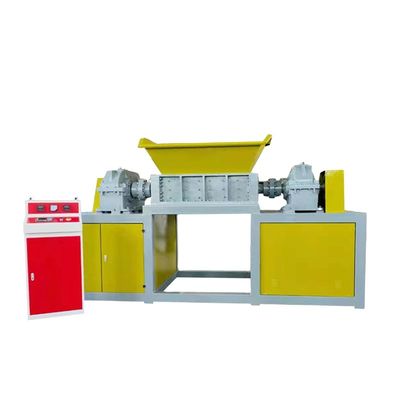 qualité  Machinery Repairs Workshop Double Axis Recycling Chunk Foam Box Bottle Cardboard Cardboard Car Tire Plastic Shredder usine
