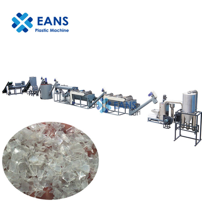 Factory Waste Plastic Bottles PET Flakes Other Hot Washing Recycling Machinery Price / Cost